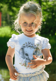 Hust and CLaire alma t-shirt Elephant