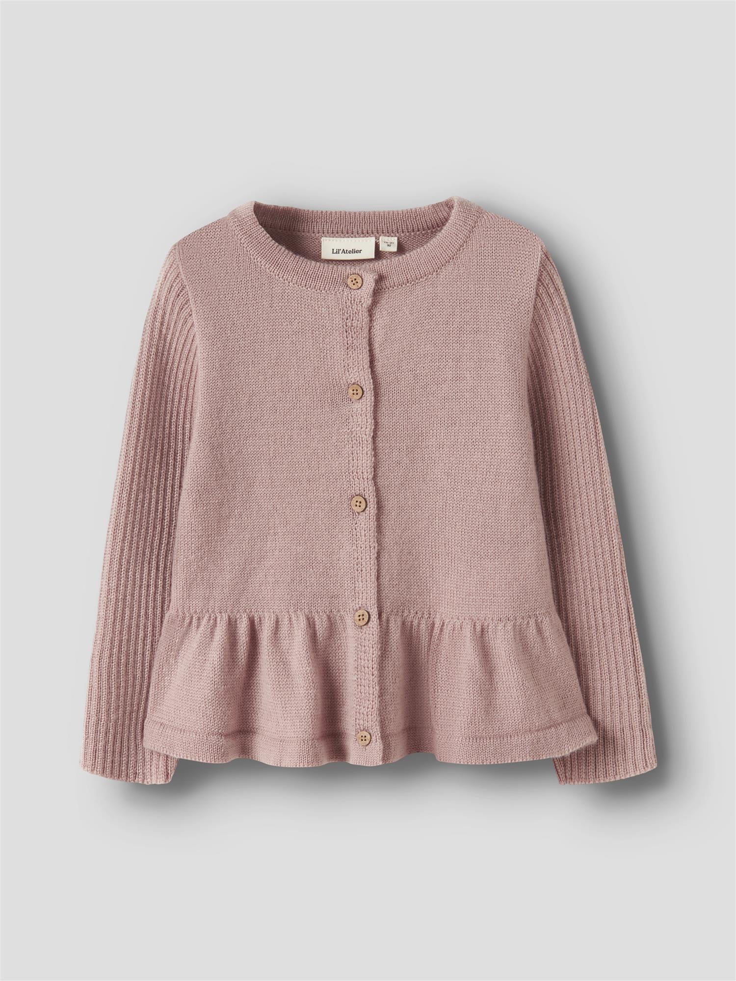 Lil Atelier NOMO NIA WOOL LS KNIT CARD
