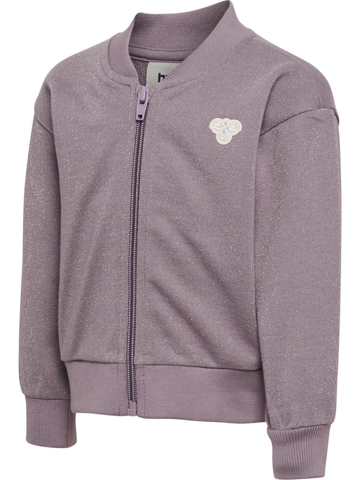 Hummel MINI LOOSE GLI ZIP JACKET BEE Glitter