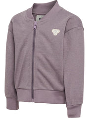 Hummel MINI LOOSE GLI ZIP JACKET BEE Glitter