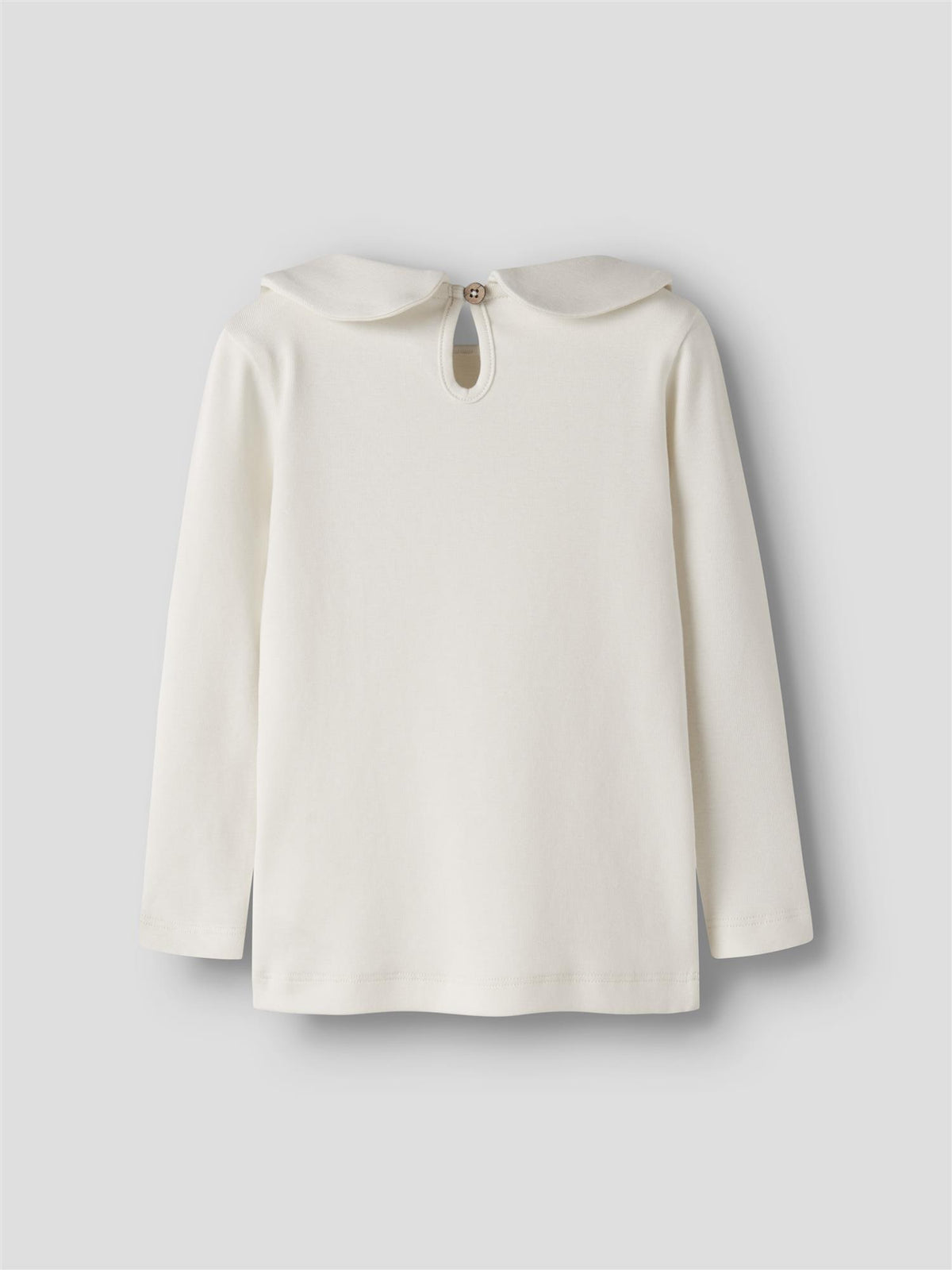 Lil Atelier Fundo EMB Slim Top turtledove