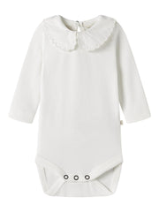 Lil Atelier Fundo Lia Body m/krage Coconut Milk