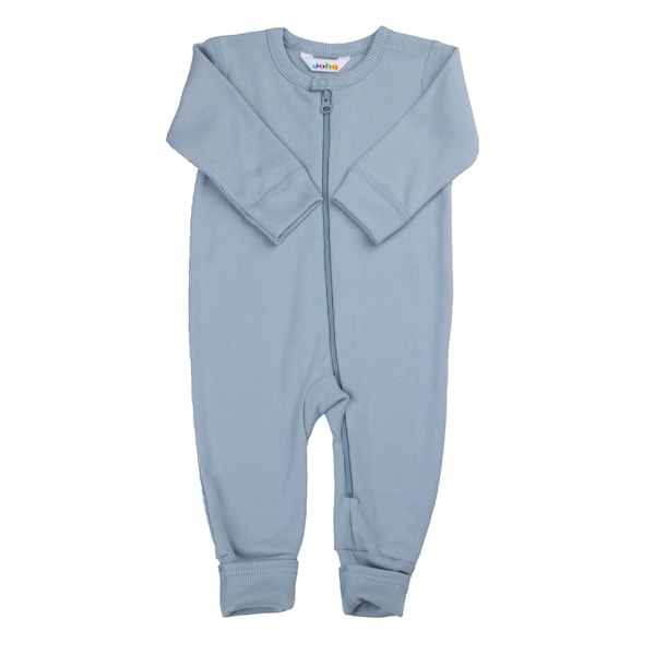 Joha Bomull Jumpsuit w/2in1 foot Støvet Blå