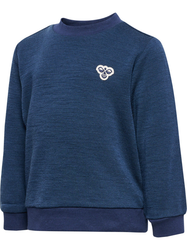 Hummel Wool Sweatshirt bee Black Iris