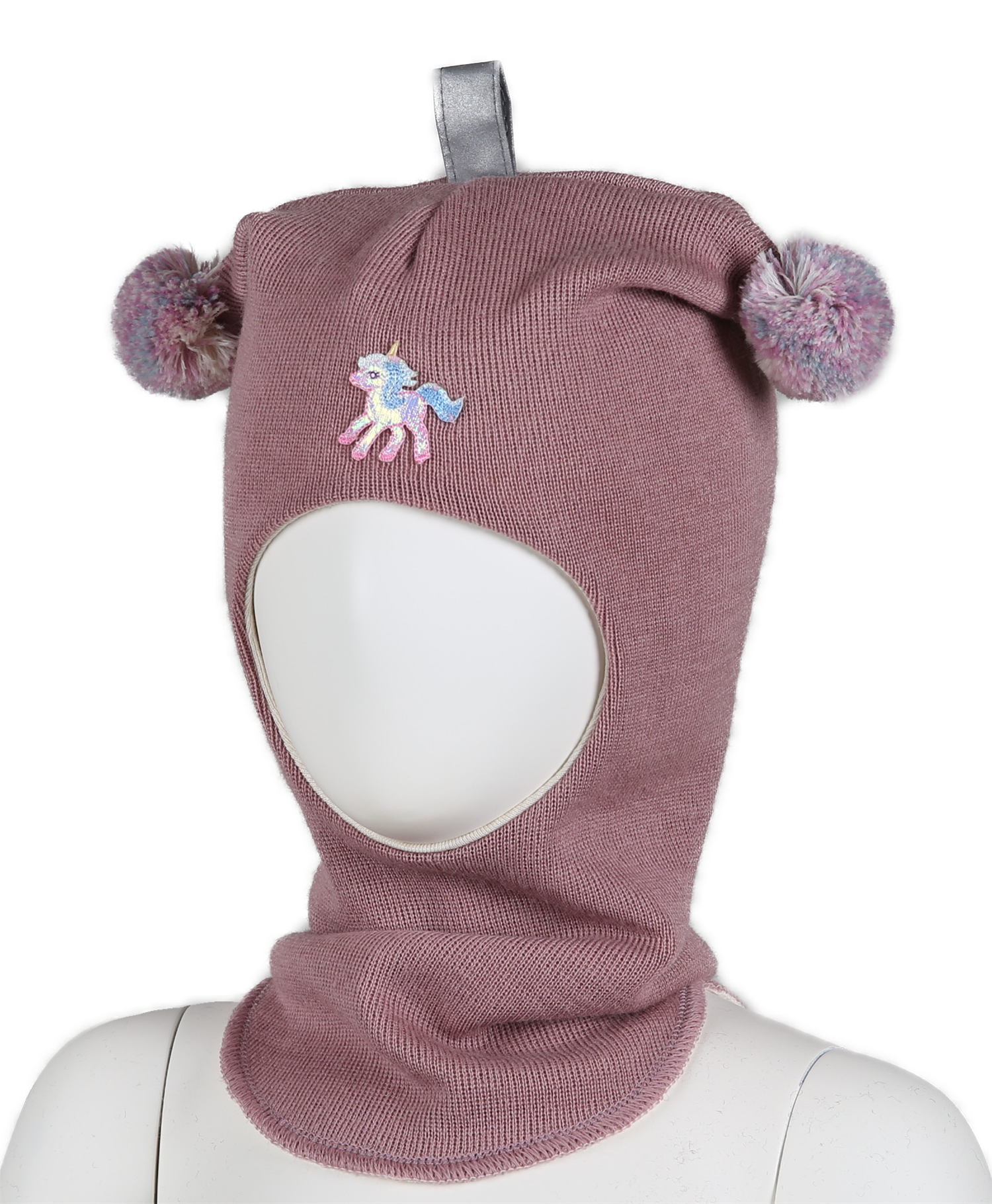 Balaclava Lue Ull Gammelrosa Ny Unicorn