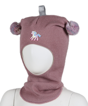 Balaclava Lue Ull Gammelrosa Ny Unicorn