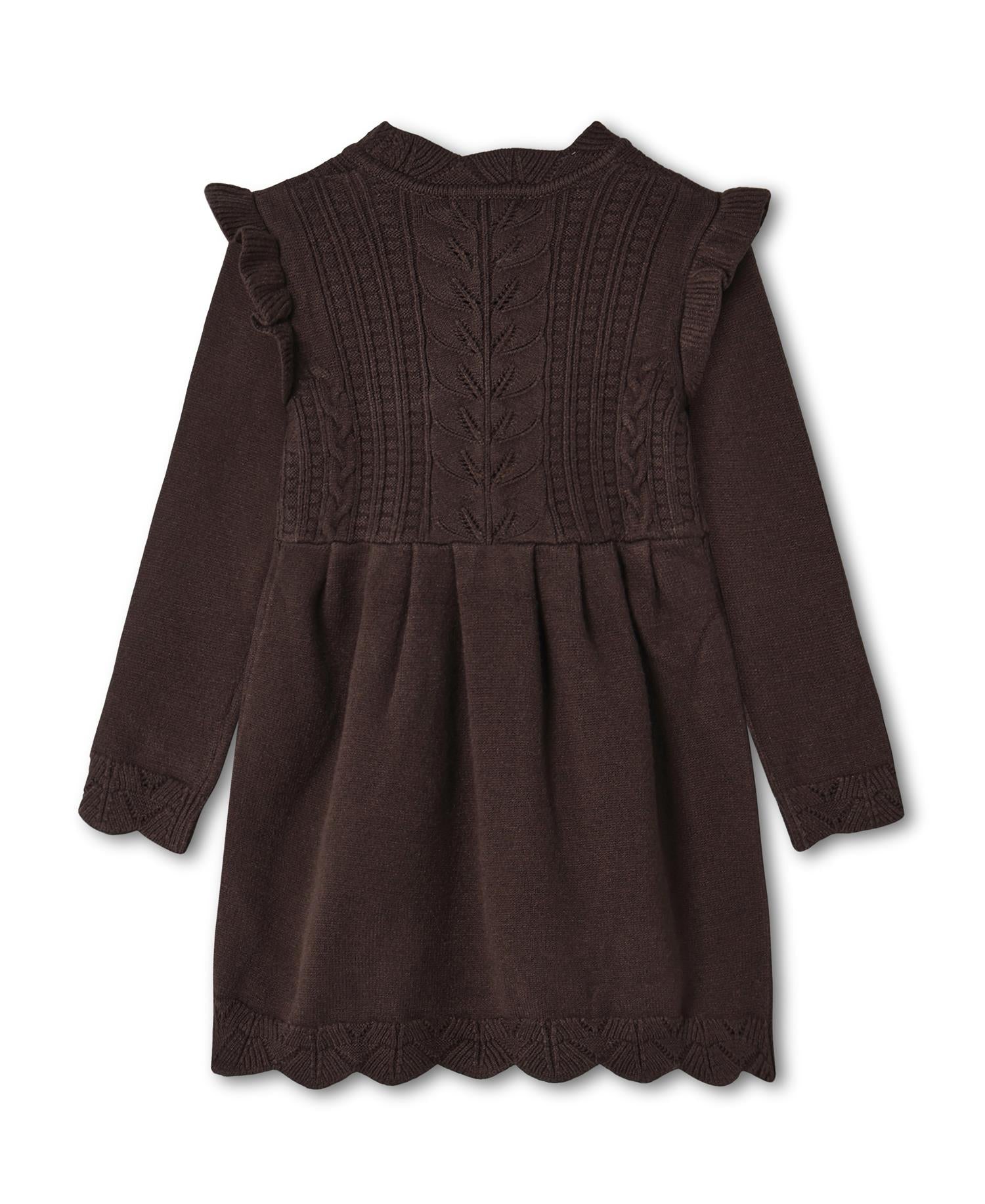 Fliink ALILLY DRESS COFFEE BEAN