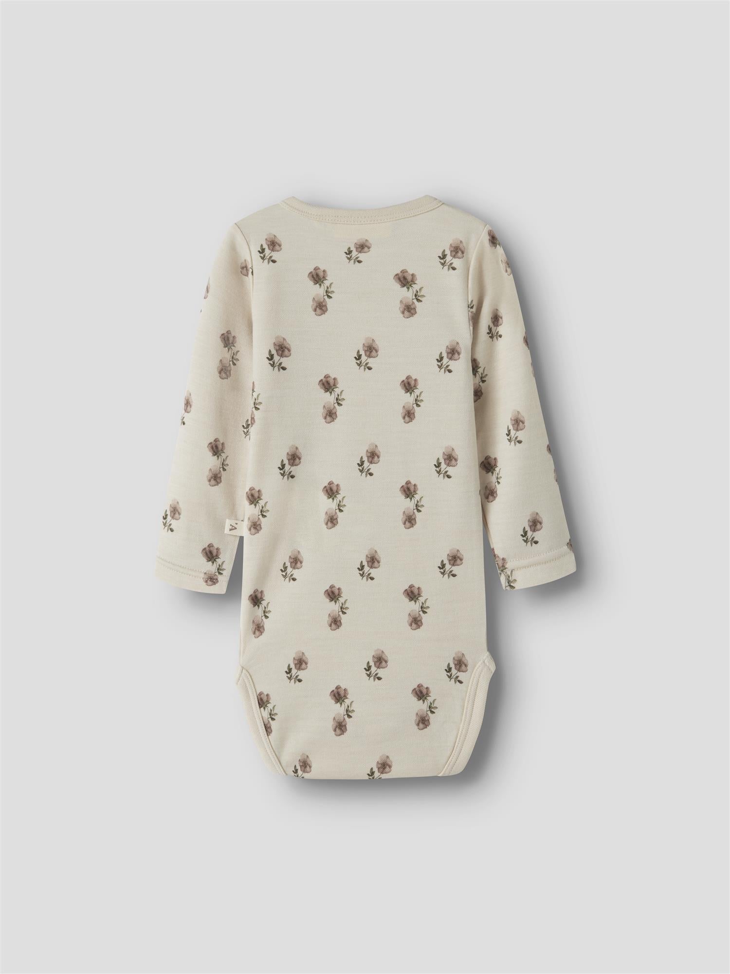 Lil Atelier NILO NUN WO/MO LS SLIM BODY Flower