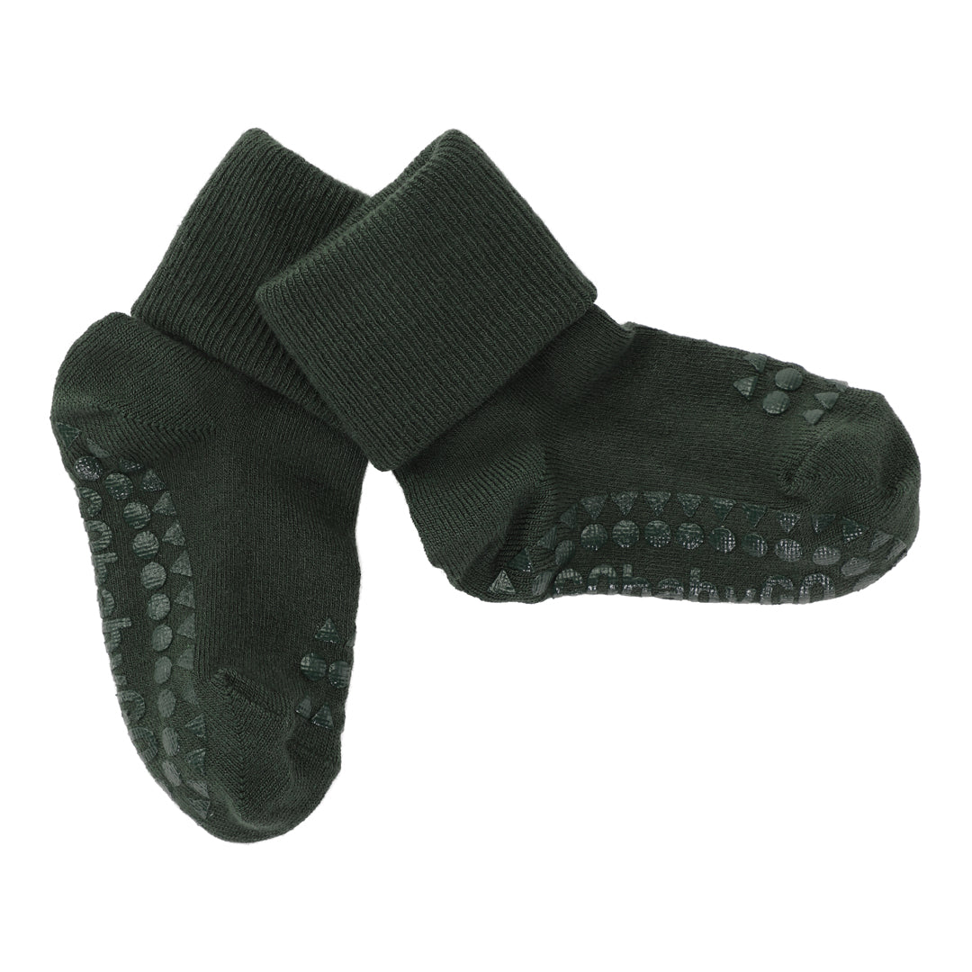 GoBabyGo Non-slip socks - Bamboo Forrest Green
