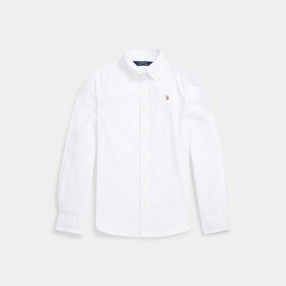 Ralph Lauren Skjorte hvit Rosa Hest