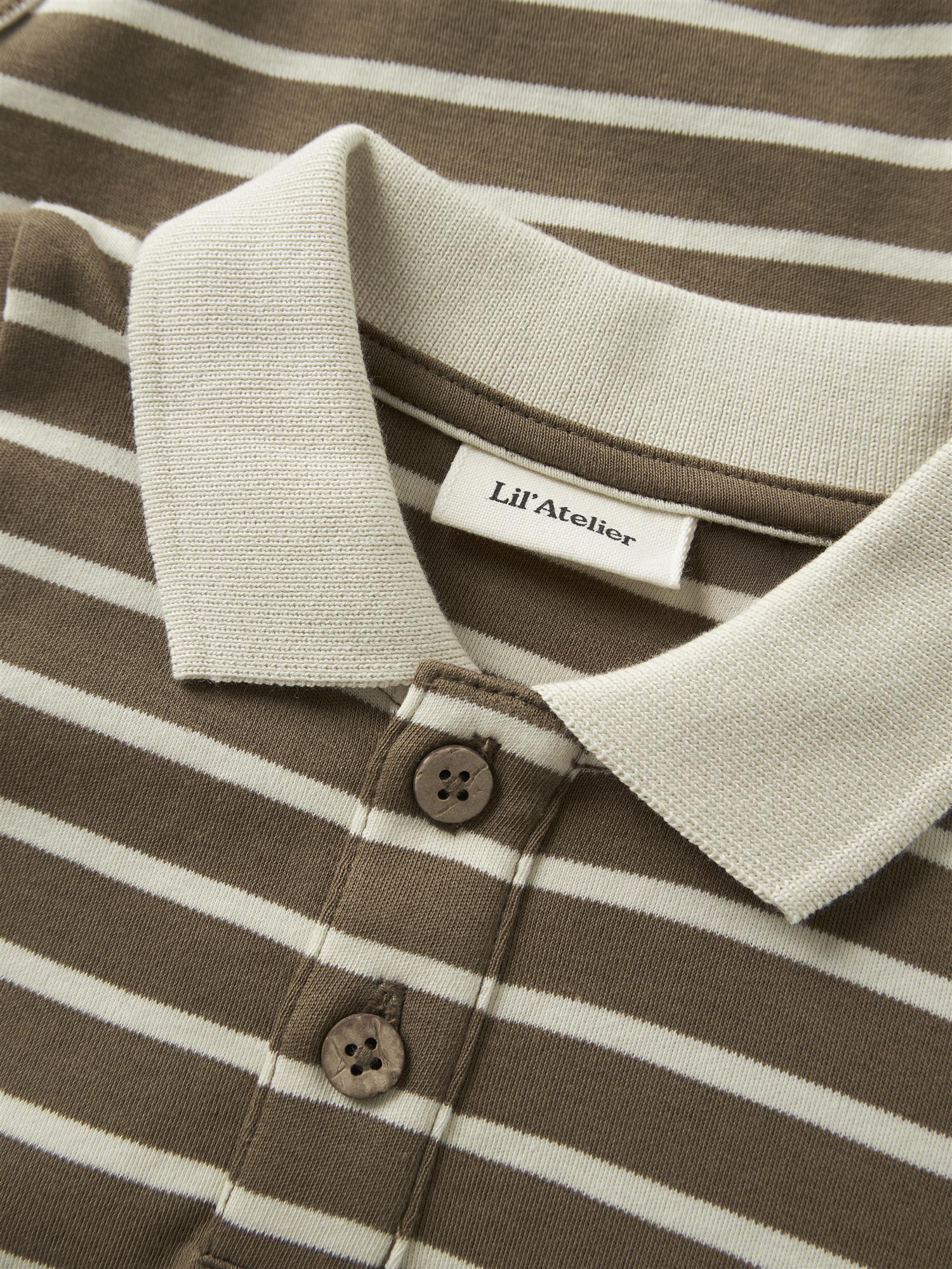 Lil Atelier MIA LS POLO BODY