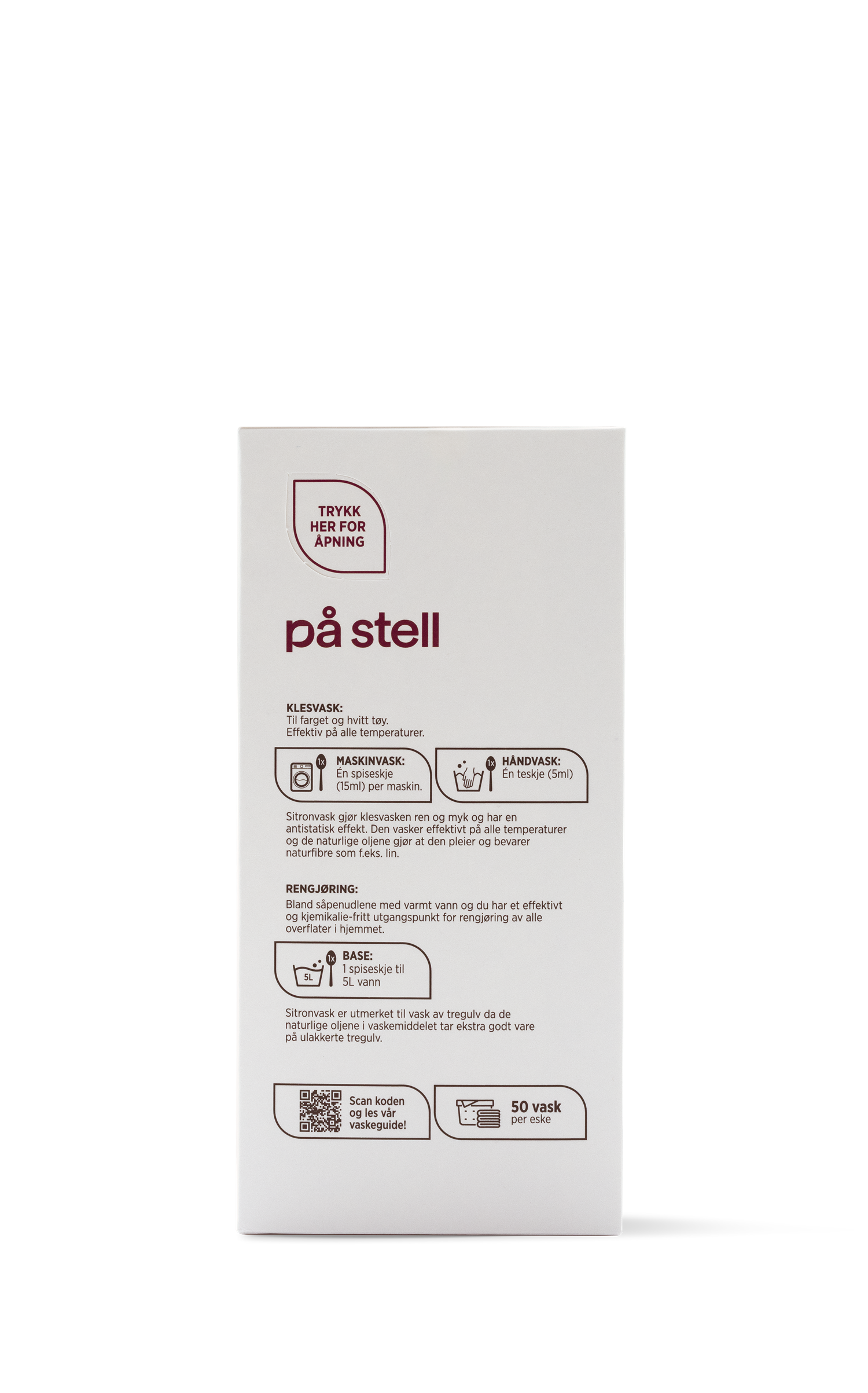 På Stell Sitronvask 500g