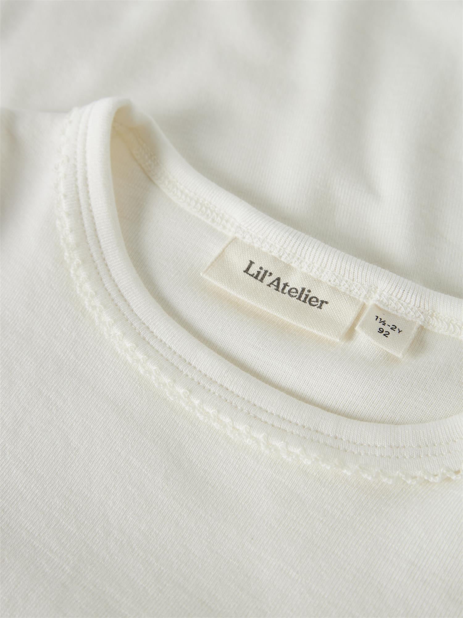 Lil Atelier Gayo Koj SS Top Coconut milk