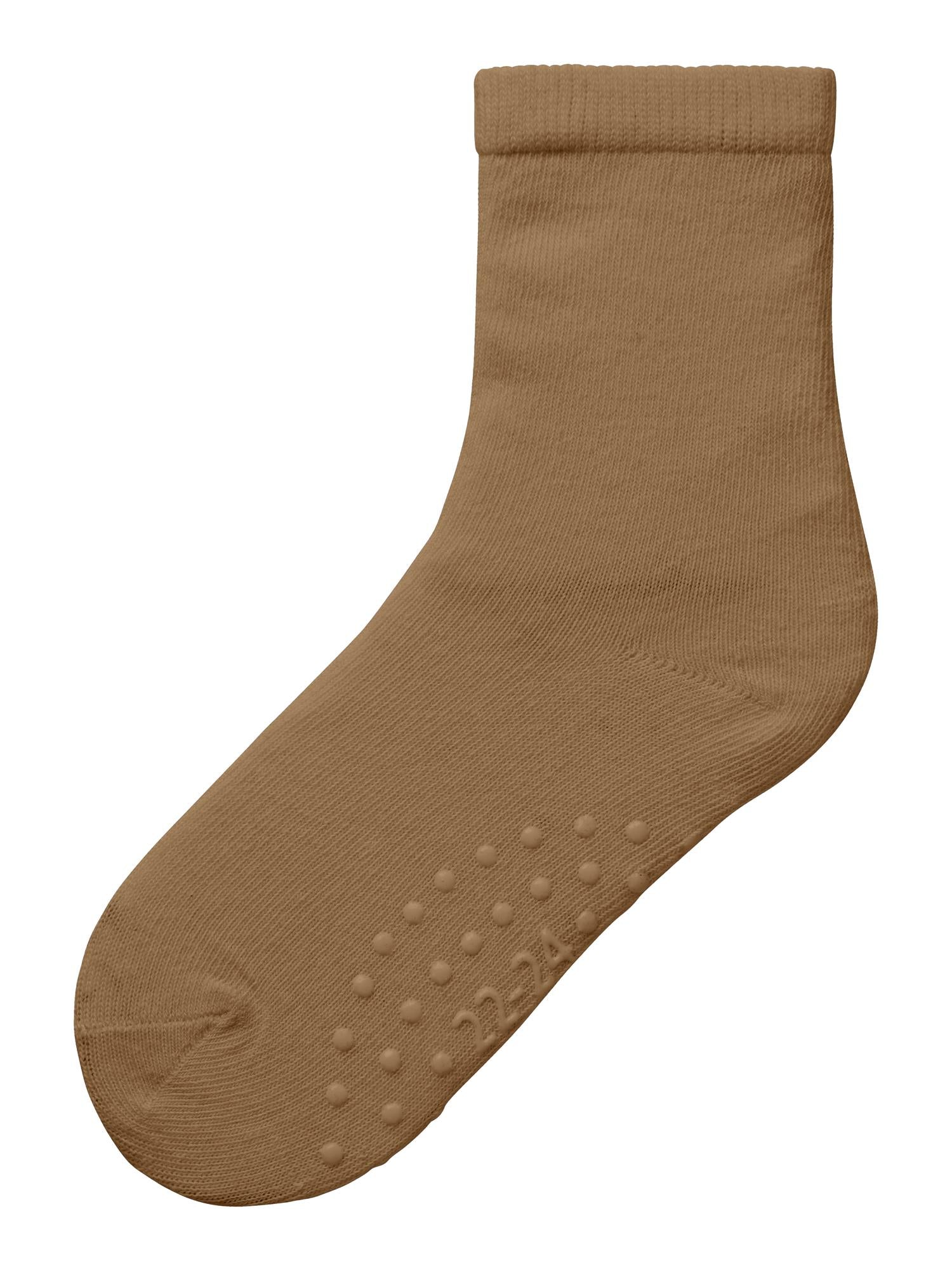 Lil Atelier Tanja Antiskli Sokk Sepia Tint