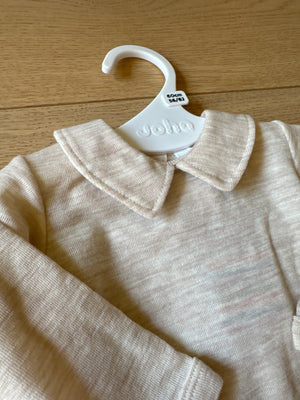 Joha Ull Body Beige med krage