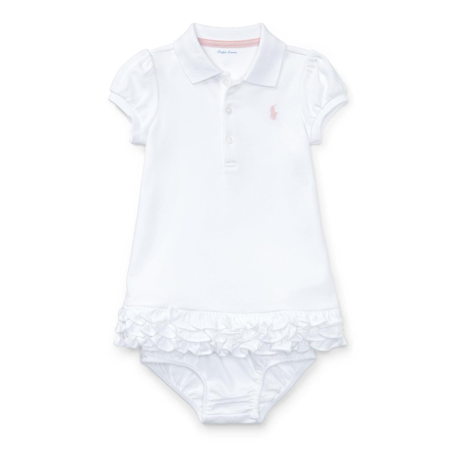 Ralph Lauren Ruffled Polo Dress & Bloomer