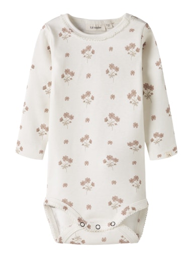 Lil Atelier LAYO SIG LS SLIM BODY Pink Flowers