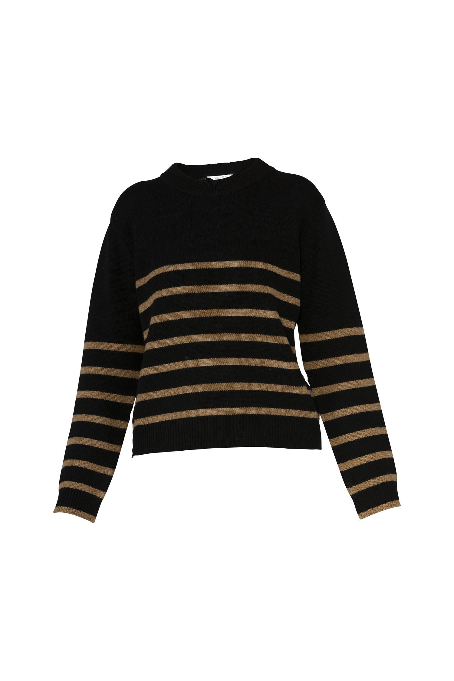 Myrna Knit Black w/Walnut