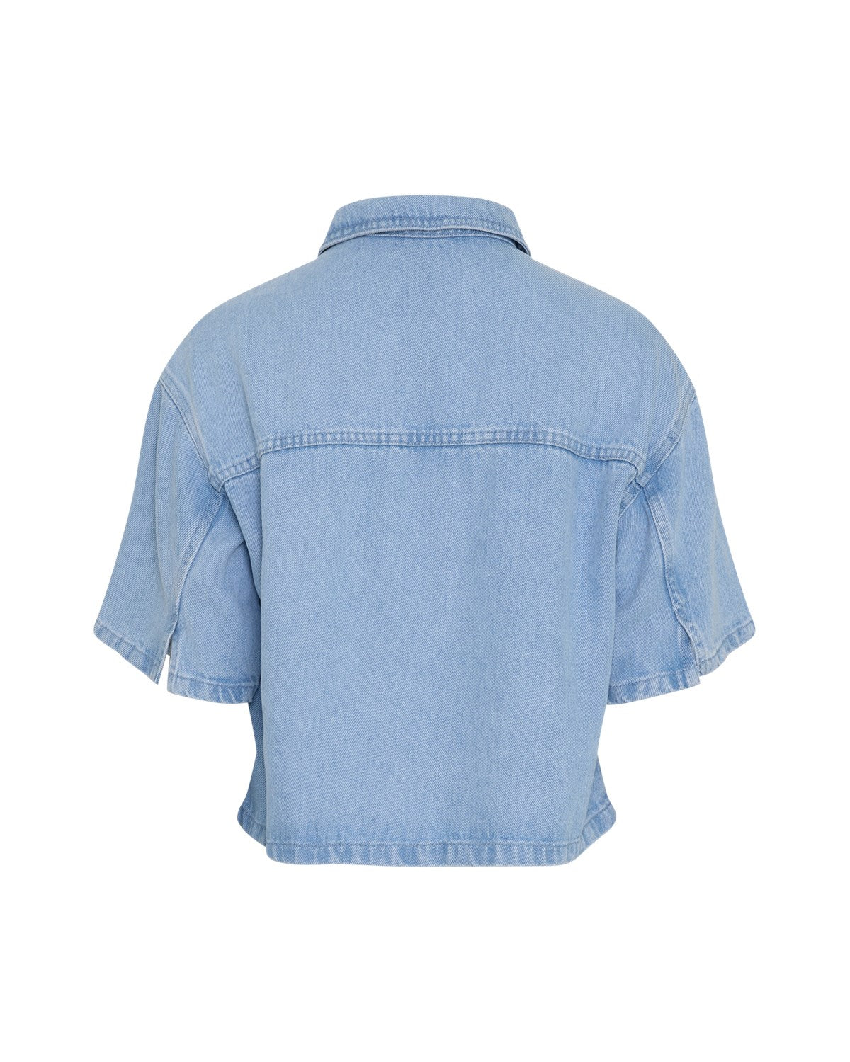 MSCH MSCHSaphina 2/4 Shirt Light Blue Denim