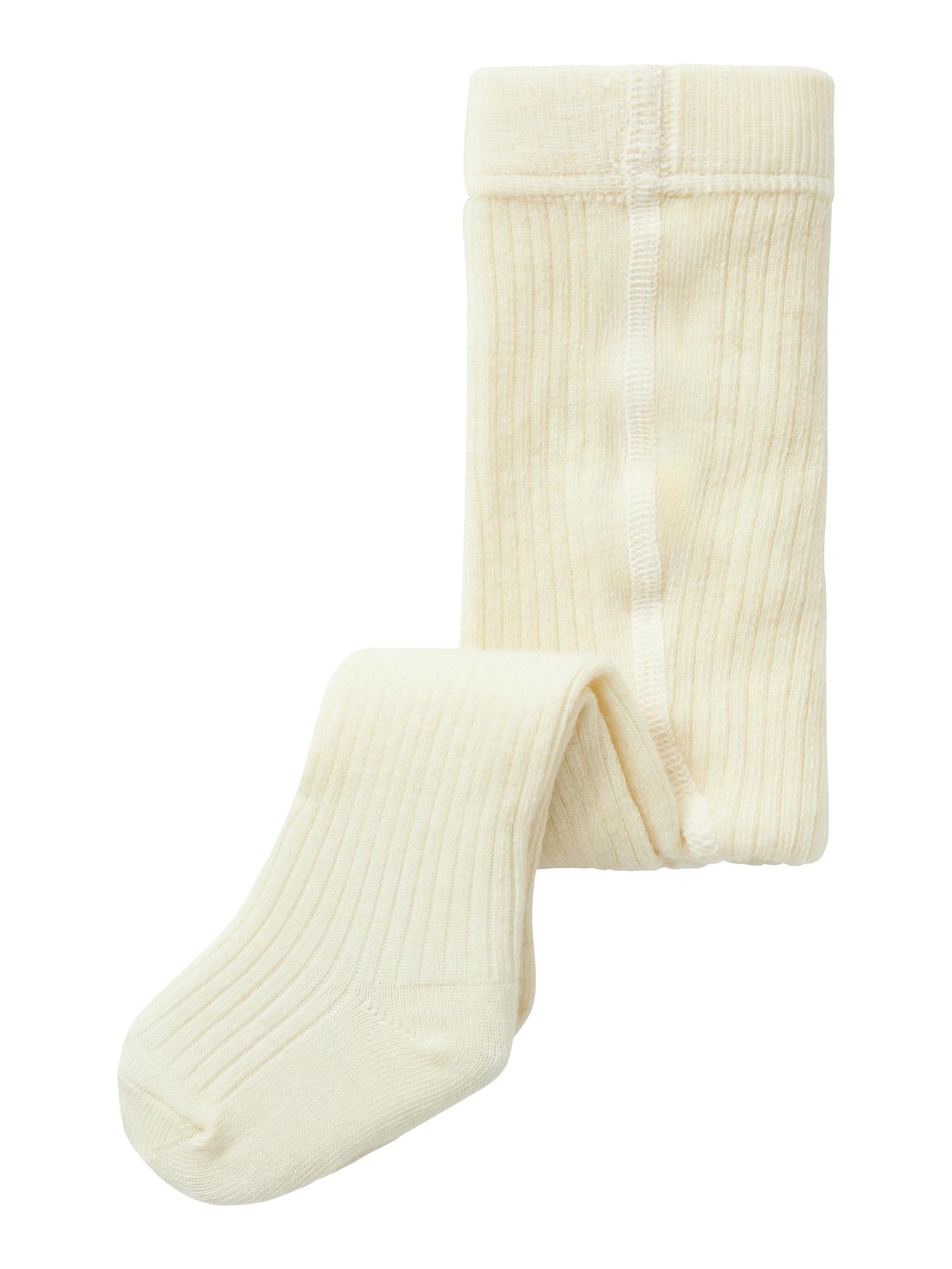 Lil Atelier Rakel Wool Ibi Pantyhouse Wo/po Turtledove aw25