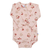 Joha Bambus Body Flowers Lys Rød m/omslag