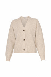 Margit Cardigan Chalk Melange