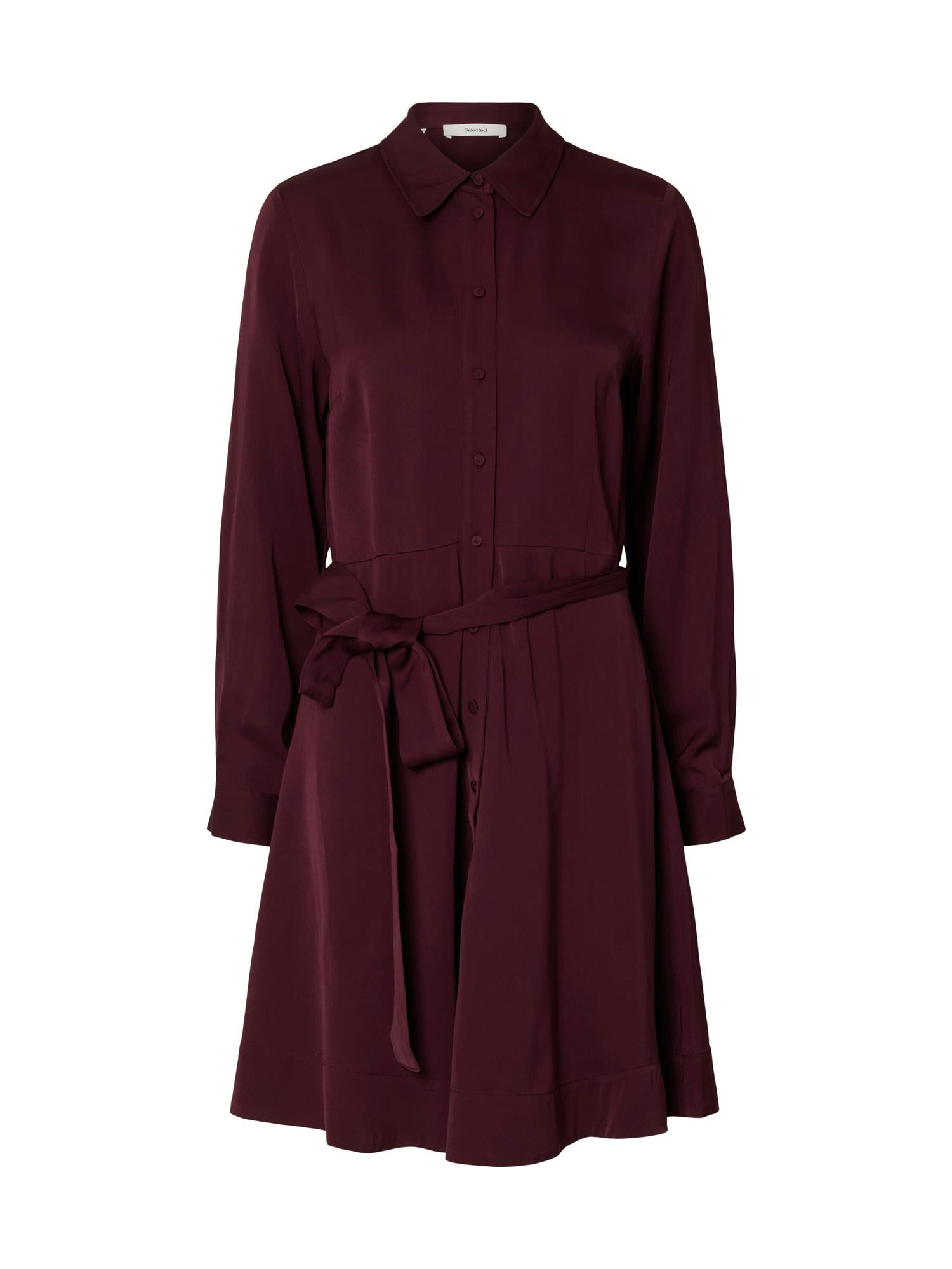 Selected PAOLA REGULAR LS SHORT SHIRT DRESS