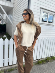 Gillian corduroy Trousers Walnut