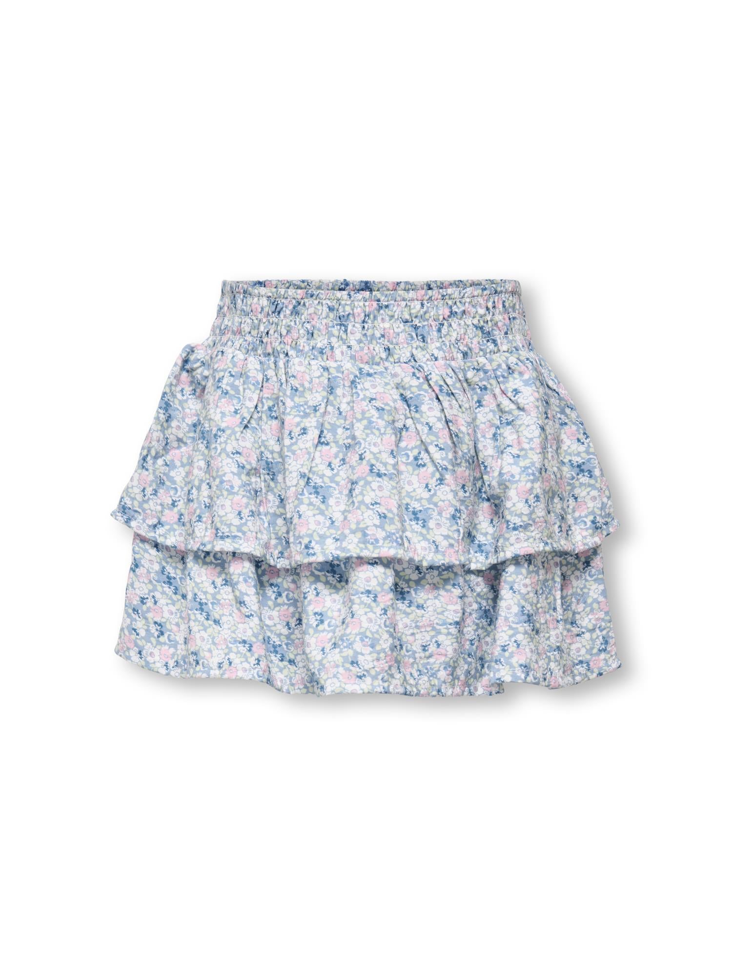 KIDS ONLY BELLE LAYERED SMOCK SKORT