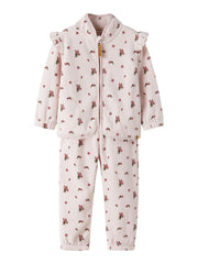 Lil Atelier LASPEKTRA FLEECE SET Hushed Violet