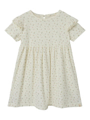 Lil Atelier Gago Kiv Dress Coconut Milk