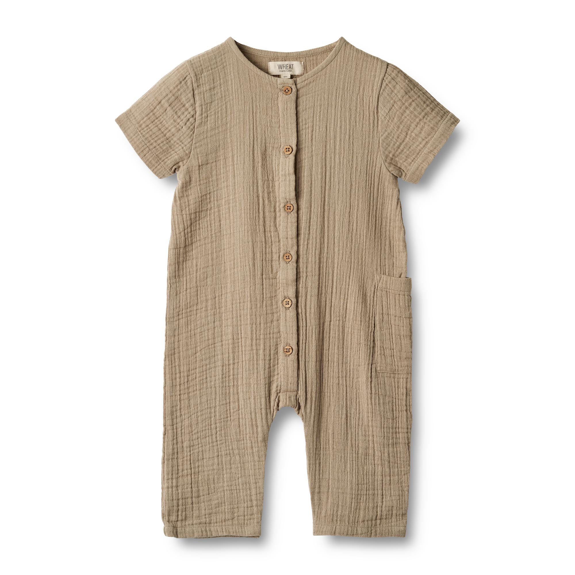 Wheat Romper Alex beige stone