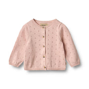 Wheat Knit Cardigan Maia powder