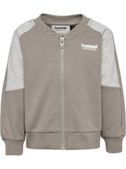 MINI LOOSE BLOCK ZIP JACKET ROCK RIDGE