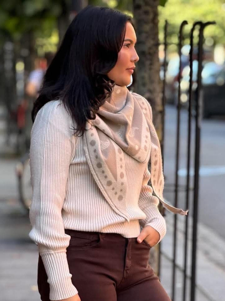 Pepper Dream skjerf Beige