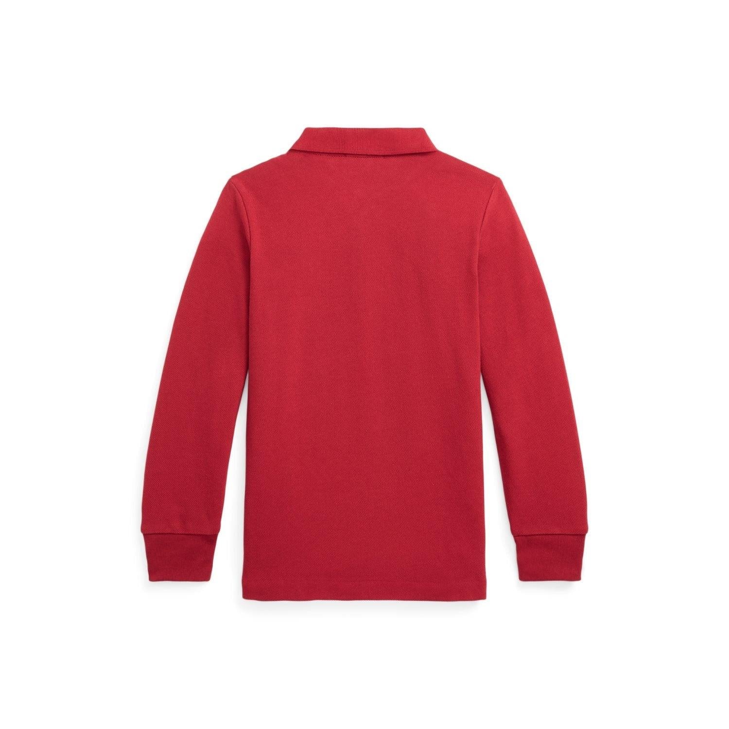 Ralph Lauren Longsleeve Mesh Holiday Red
