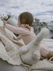 Lil Atelier Felice Uv Long Swimsuit Peach Whip