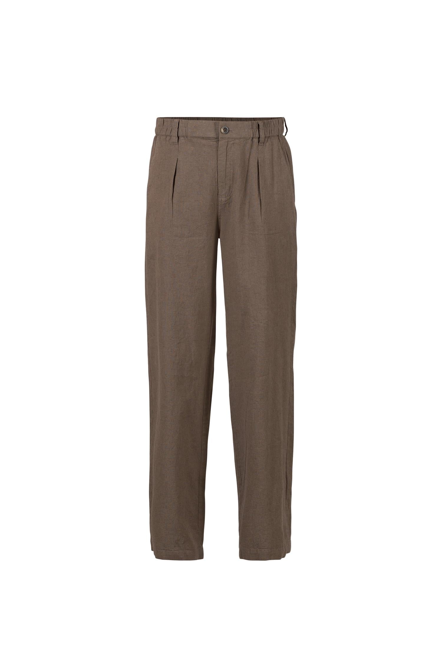 Blue Sportswear Deleste cot/lin Trousers Bark