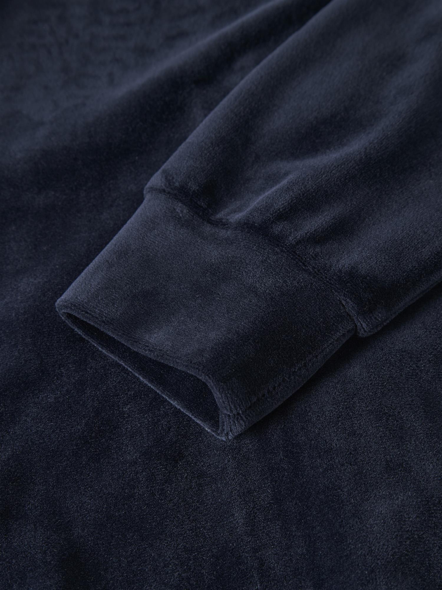 Name it FLILI LS VELOUR CARD WH DARK SAPPHIRE