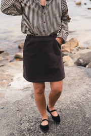 Raus Ella Skirt Black Coffee
