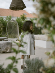 Lil Atelier Folly Loose Dress Vapor Blue