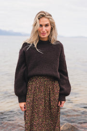 Raus Thea Amalie Pullover Black Coffee