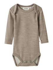 Lil Atelier NILO WO/MO LS SLIM BODY Melange