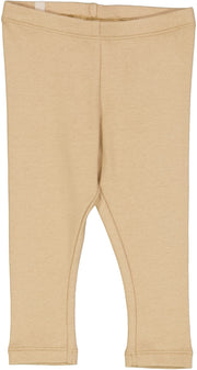 Wheat  Rib Leggings Latte