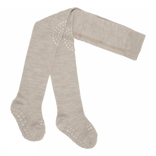 GoBabyGo Crawling tights MERINO Sand