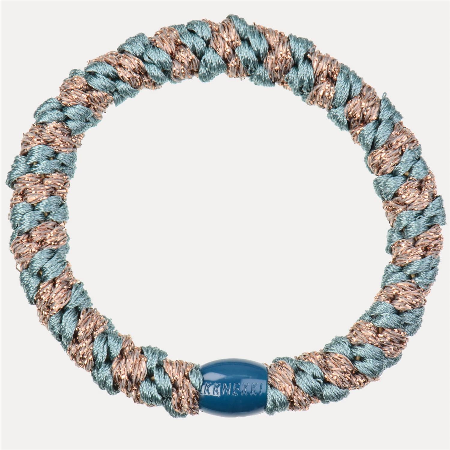 Kknekki Faded Green Taupe glitter stripe