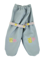 Kattnakken Regnvottar Barn Dueblå