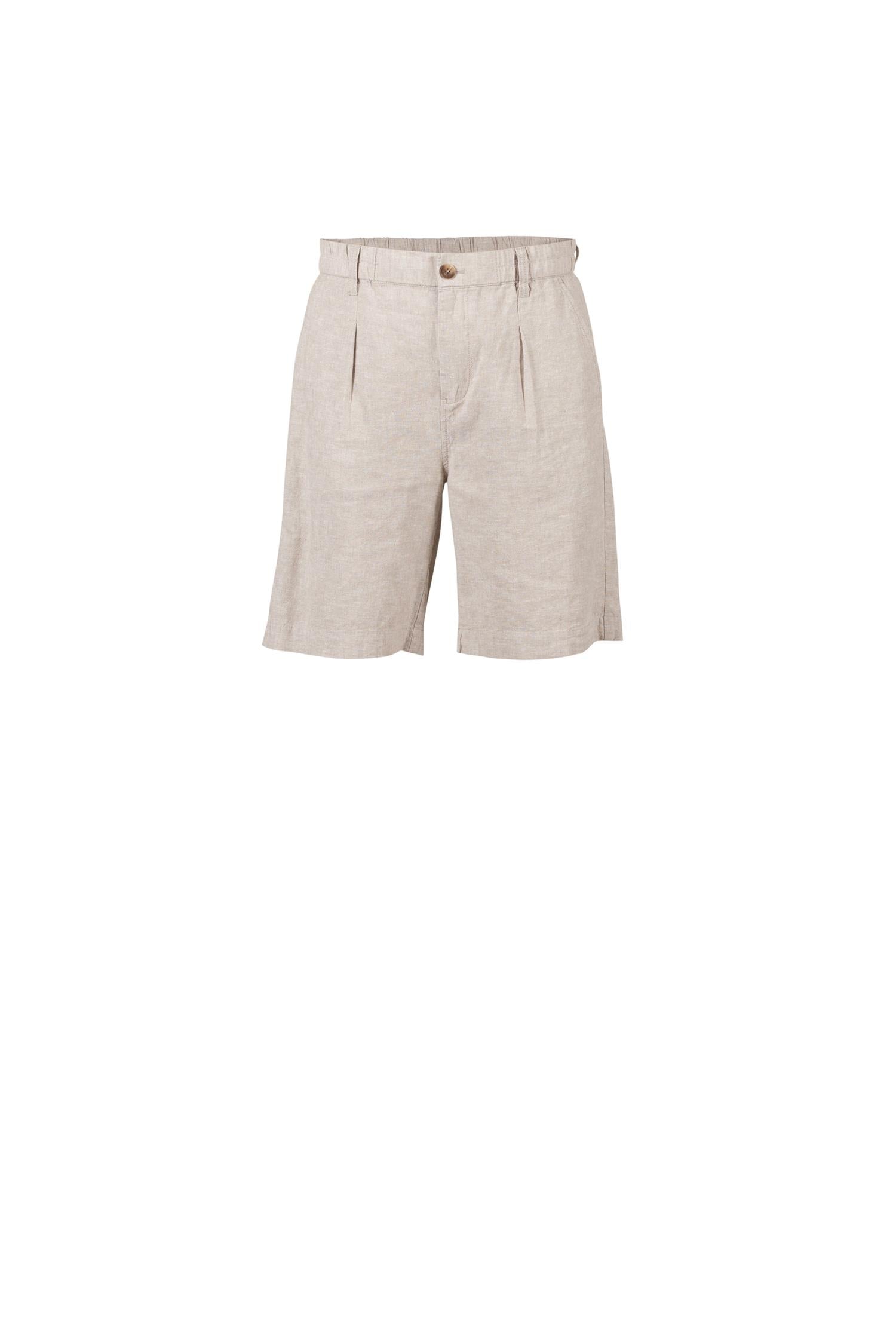 Blue Sportswear Davida cot/lin Bermudas Khaki-melange