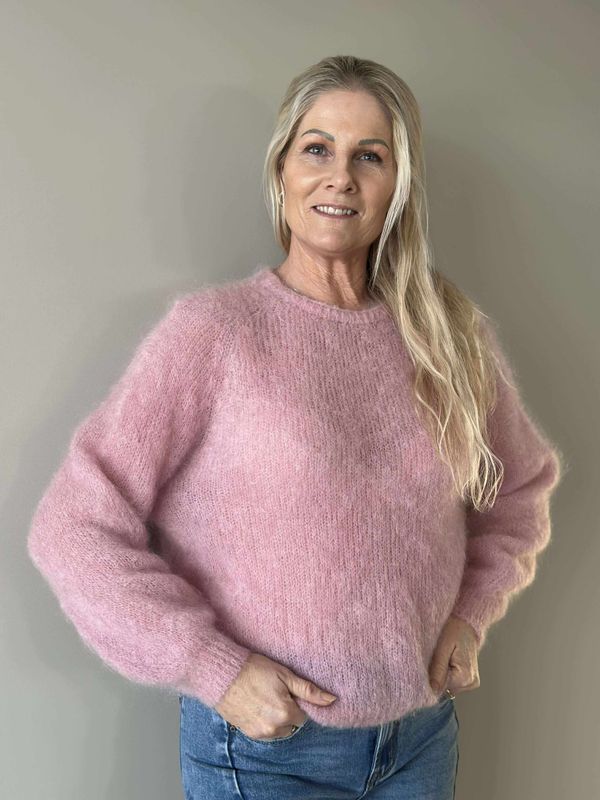 Pepper Lova Mohair Lys Rosa