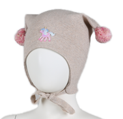 Kivat Joker hat Unicorn Sand melert/rosa dusk